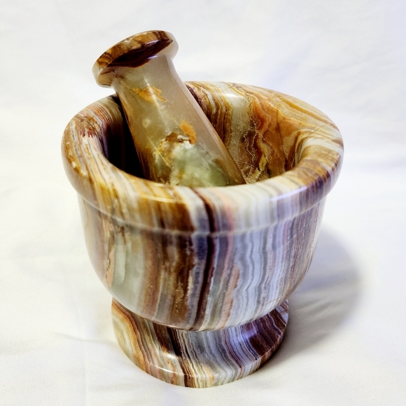 Onyx Mortar and Pestle (Large) - Picture 6 of 8